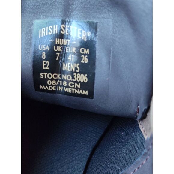 RED WING IRISH SETTER HUNT OXFORD LEATHER SHOE NOOB - Picture 10 of 10